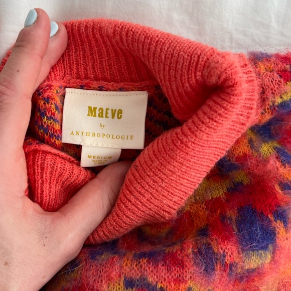 MAEVE MULTI COLOR MATCHING SWEATER SET - Picture 3 of 7